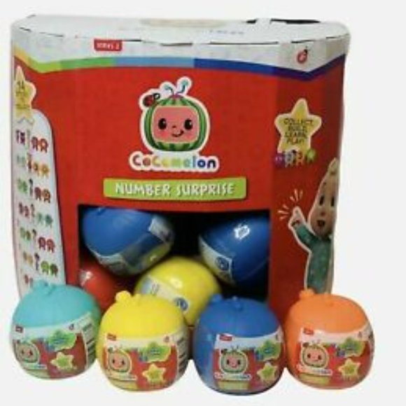 Cocomelon Number Surprise Collect & Build Learning Numbers  21 Pieces - Picture 1 of 4
